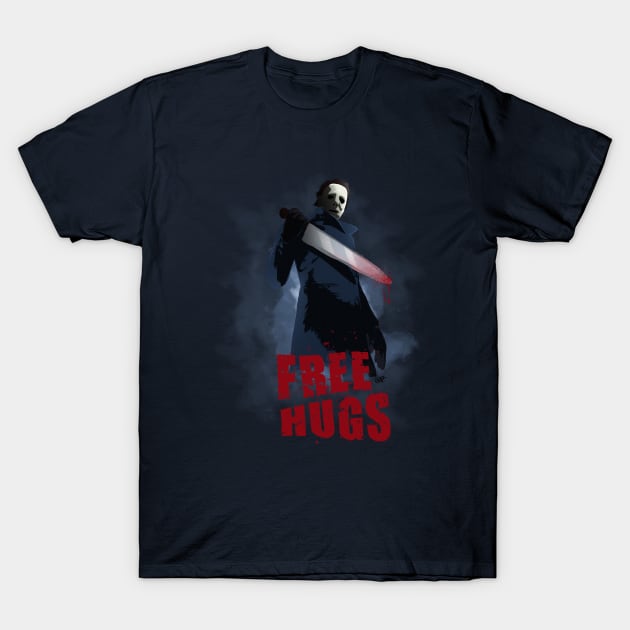 FREE HUGS T-Shirt by EnaGrapher